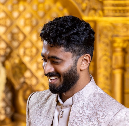 Pranav Marla portrait detail